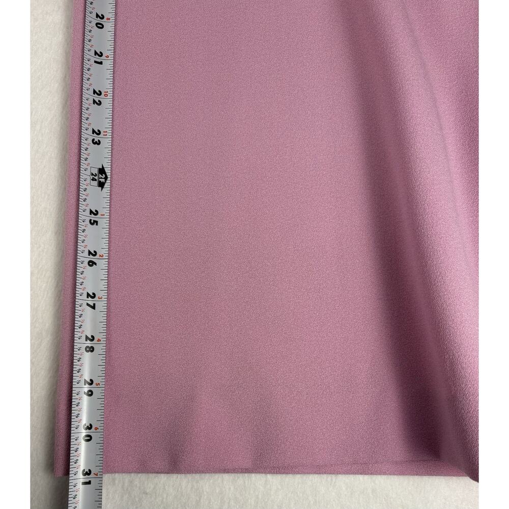 Tahari ASL Wide Leg Trouser Pants Size 10 Pink Macaroon Career Office Spring - Picture 14 of 16